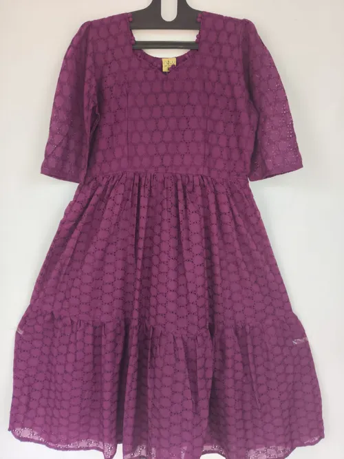 PLAIN HAKOBA FROCK